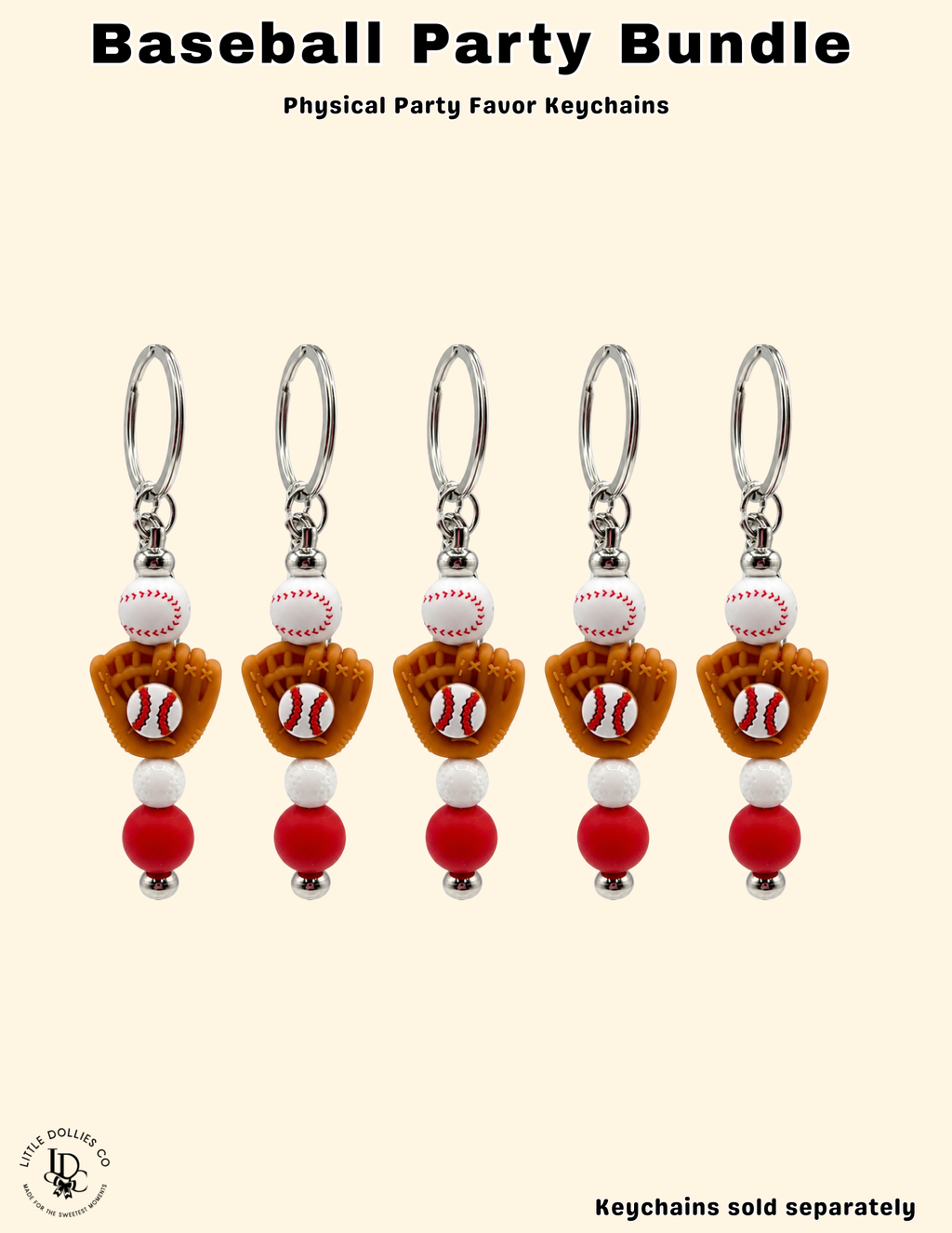 Mystery Boy Keychains (Pack of 10)