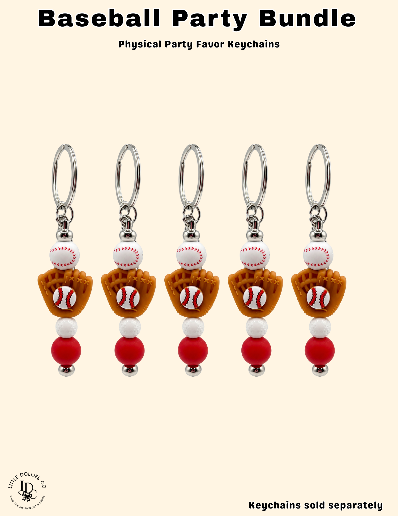 Mystery Boy Keychains (Pack of 10)
