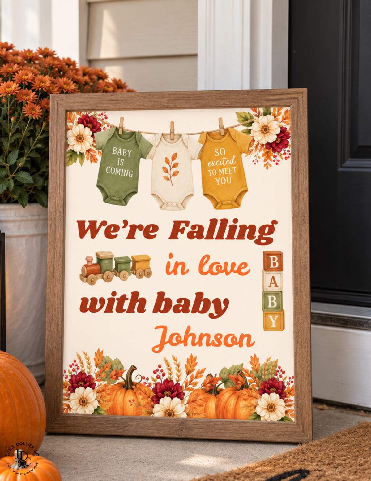 Custom Welcome Sign Personalized 16” x 20” Event Sign