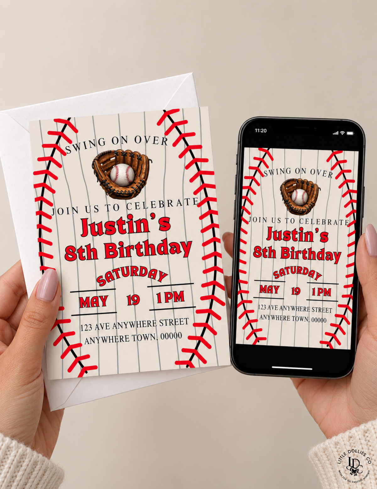 Custom Designed Event Invitation