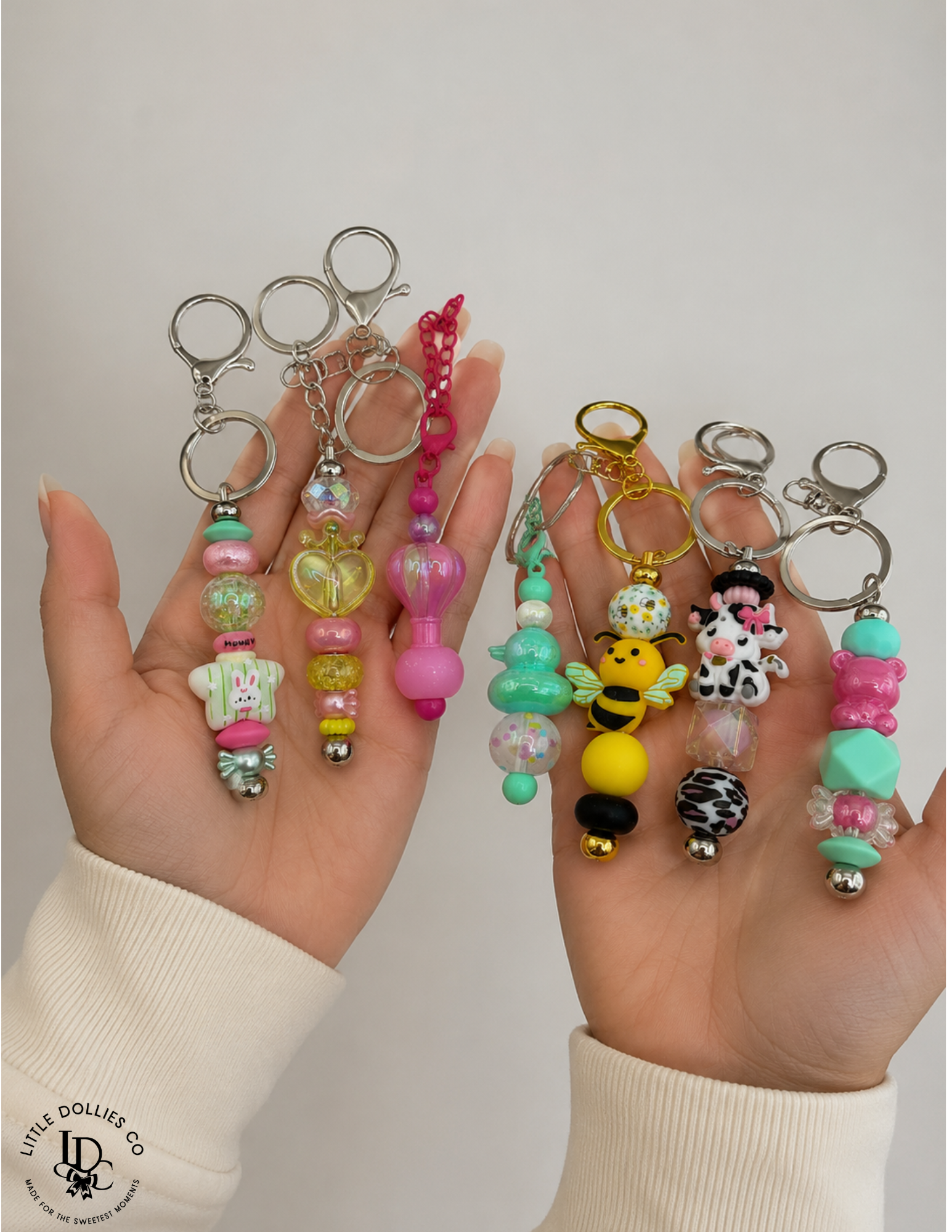 Mystery Girl Keychains (Pack of 10)