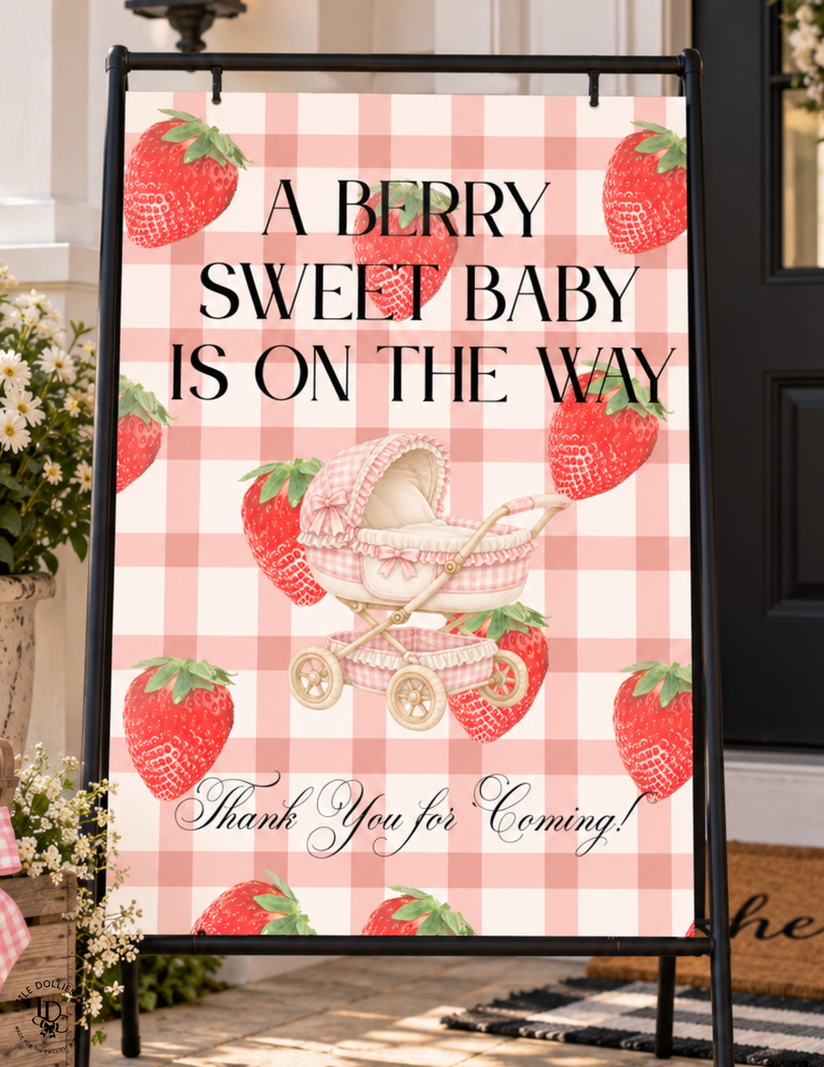 Custom Welcome Sign Personalized 16” x 20” Event Sign