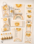 Here Comes The Son Baby Shower invitation, games & party bundle