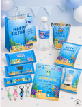 Axolotl Birthday Invitation & Party Favor Bundle Templates