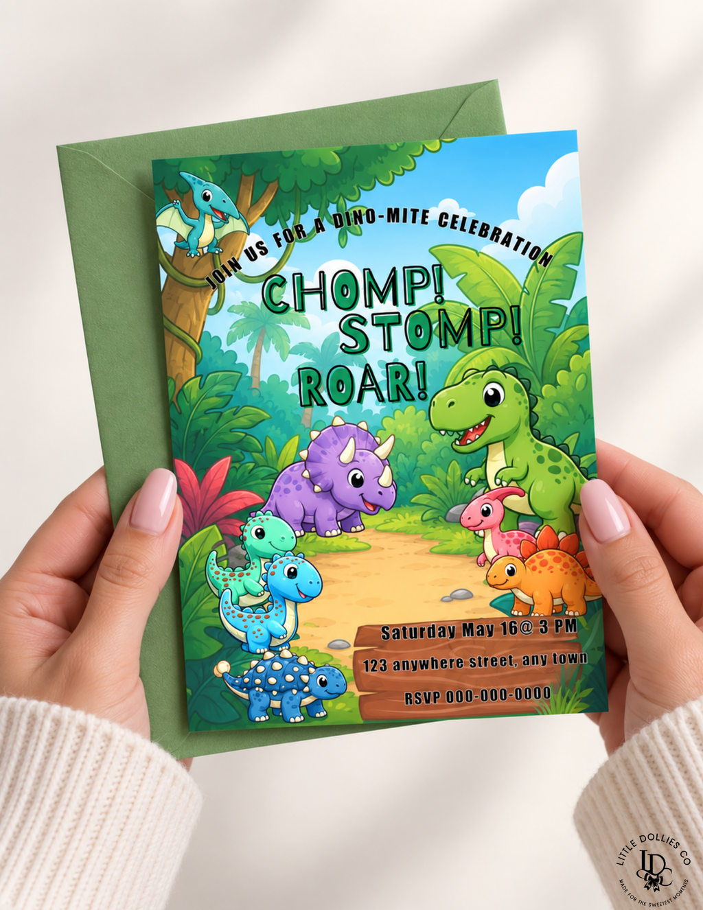 Custom Designed Event Invitation