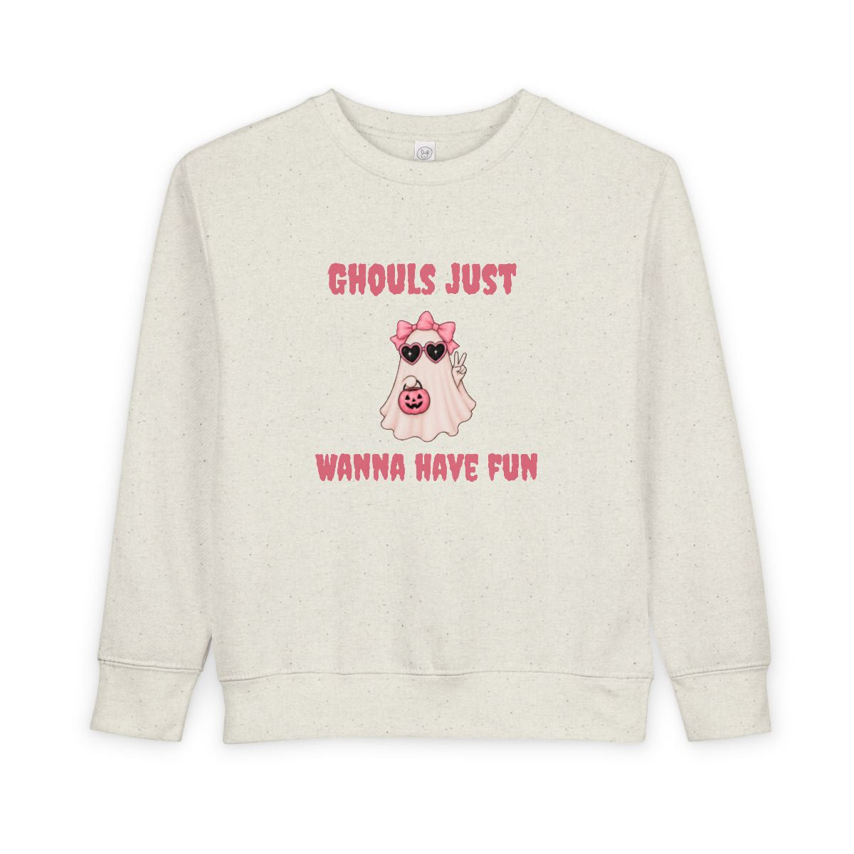 Beige Ghouls just wanna have fun sweater