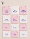 Butterfly Milestone Baby Onesie