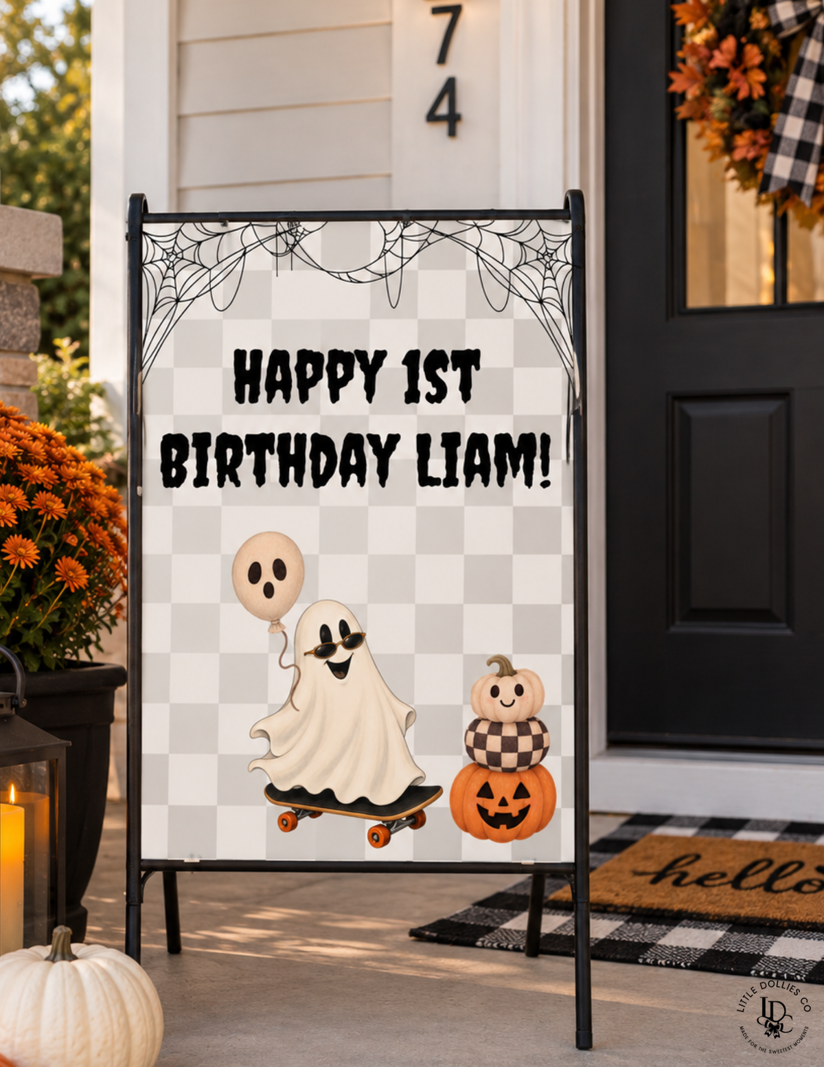 Custom Welcome Sign Personalized 16” x 20” Event Sign