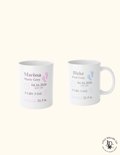 Personalized Birth Announcement Mug | Baby Birth Stats Mug