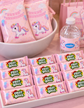 Custom Fruit Roll-Ups wrapper designed for a personalized birthday party