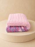 Princess Palette Pink Handmade Chunky Blanket